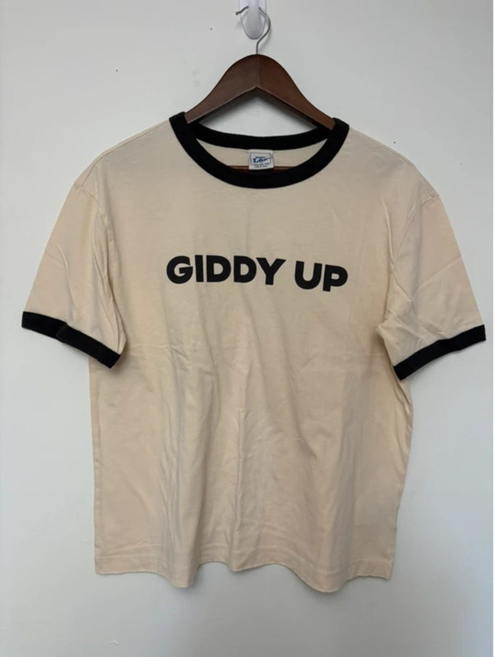 NWT Kacey Musgraves x Lee Giddy Up Ringer T-Shirt Women’s Large 12/14